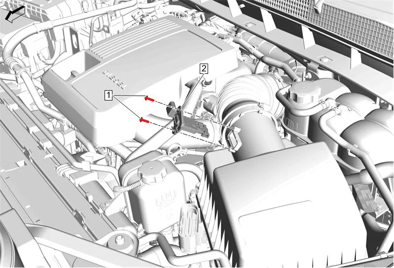 Mass Airflow Sensor with Intake Air Temperature Sensor Replacement — figure 1
