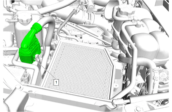 Radiator Inlet Hose Replacement (LM2) — figure 6