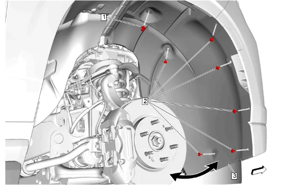 Radiator Outlet Hose Replacement (L84, L87) — figure 2