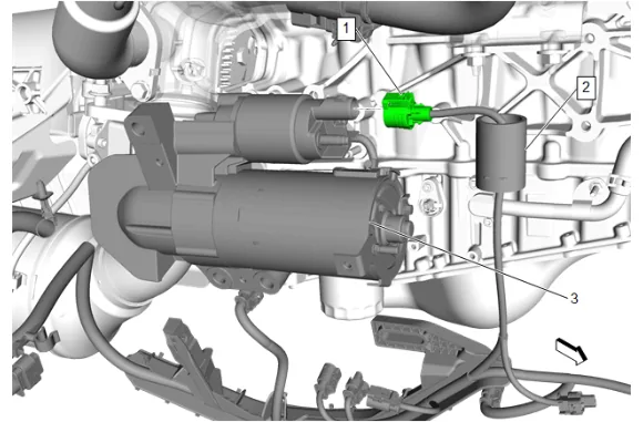 Starter Replacement (LM2) — figure 10