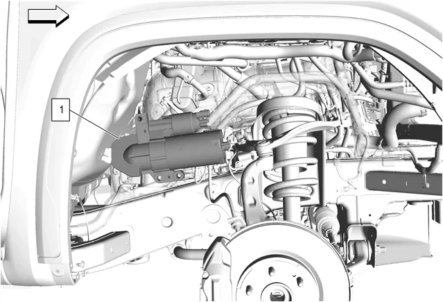 Starter Replacement (LM2) — figure 11