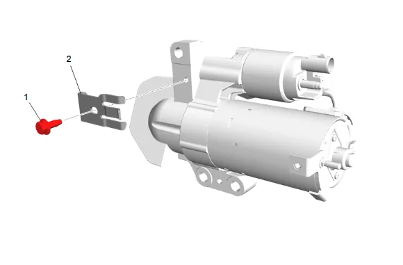 Starter Replacement (LM2) — figure 12