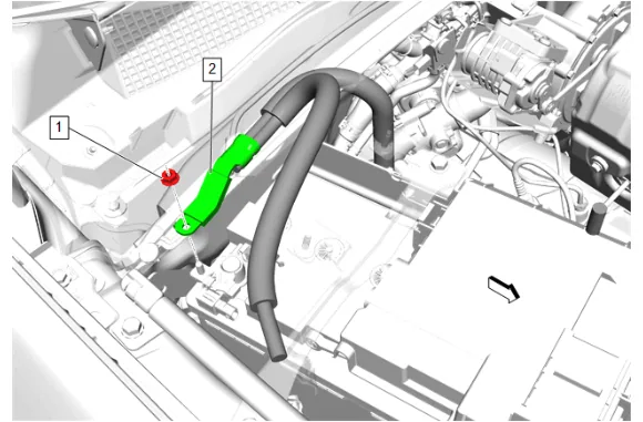 Starter Solenoid Cable Replacement (LM2) — figure 1