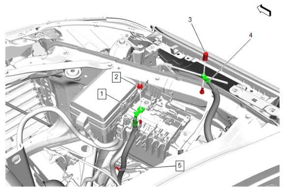 Starter Solenoid Cable Replacement (LM2) — figure 3