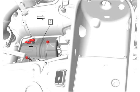 Starter Solenoid Cable Replacement (LM2) — figure 9