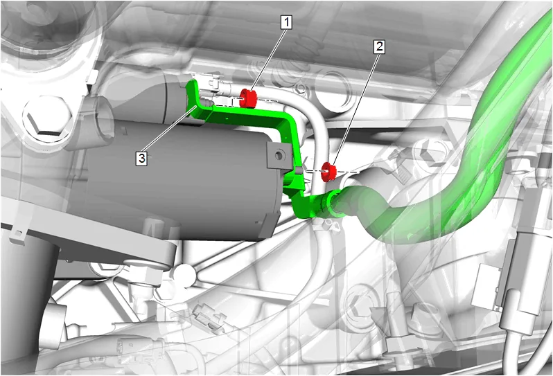 Starter Solenoid Cable Replacement (LM2) — figure 11