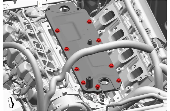 Valve Lifter Follower Guide Replacement (L87) — figure 24