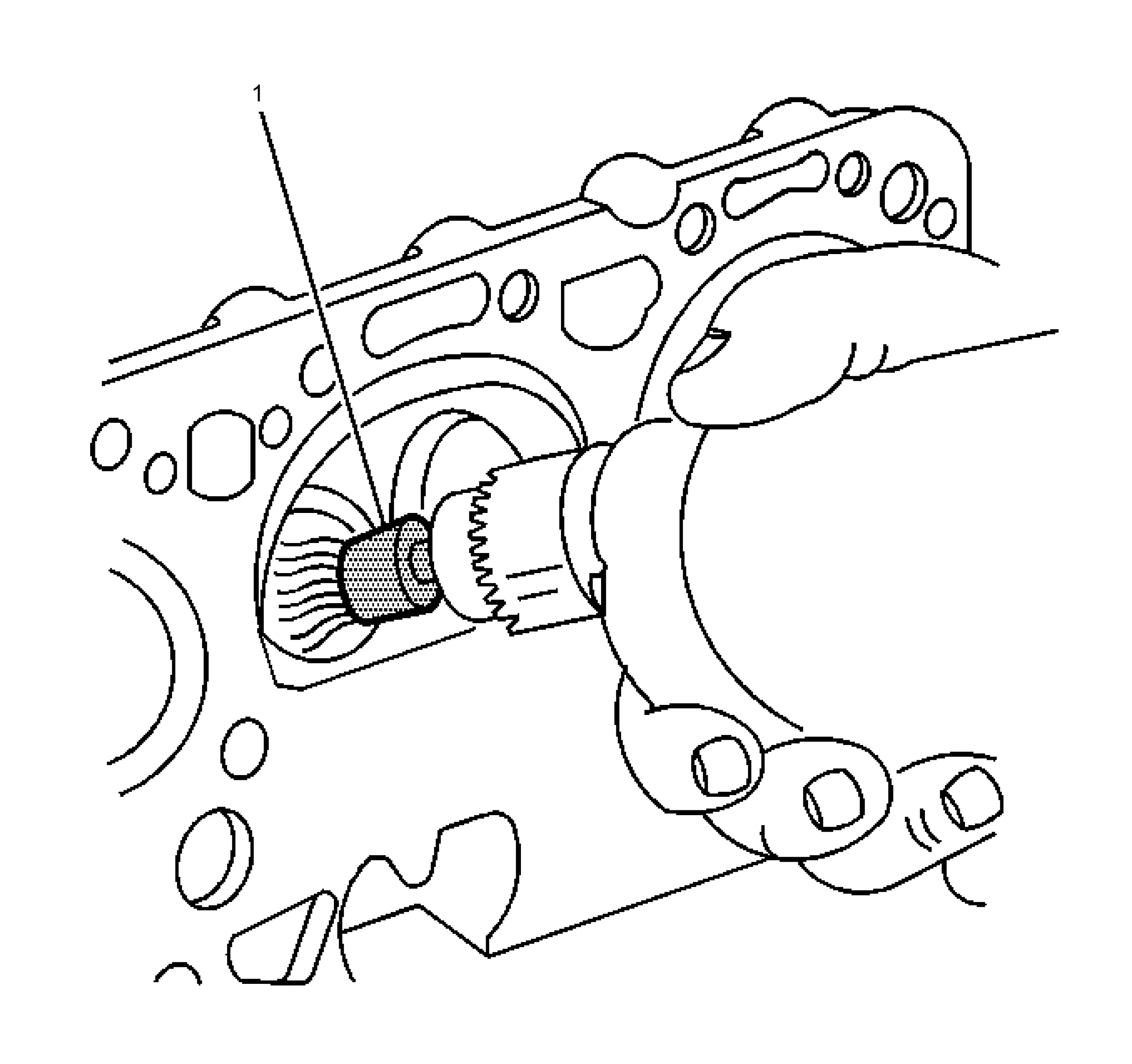 Valve Lifter Guide Replacement - Left Side (L87) — figure 50