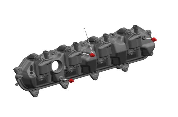 Valve Rocker Arm Cover Replacement - Left Side (L84) — figure 9