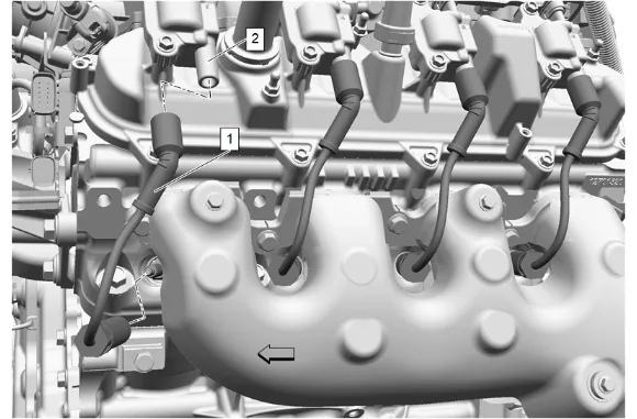 Valve Rocker Arm Cover Replacement - Left Side (L87) — figure 3