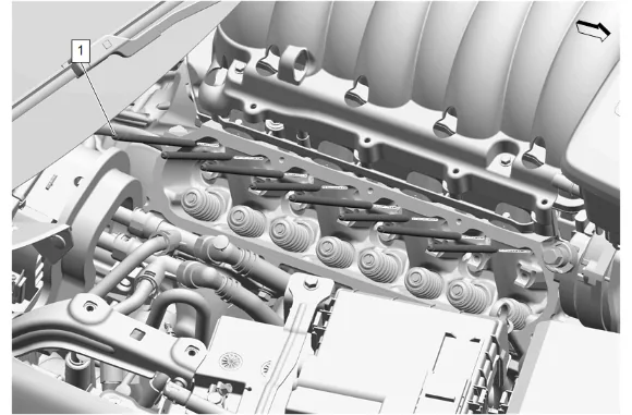 Valve Stem Oil Seal and Valve Spring Replacement - Right Side — figure 8
