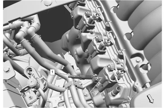 Valve Stem Oil Seal and Valve Spring Replacement - Right Side — figure 9