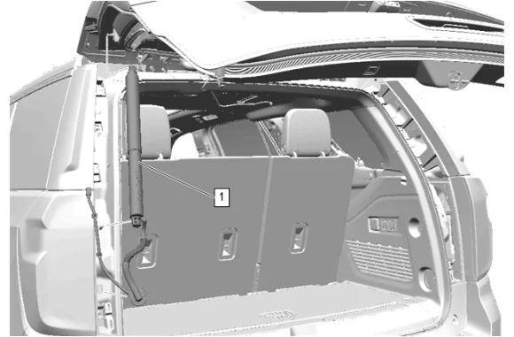 Back Body Opening Side Molding Replacement (Power Liftgate) — figure 3