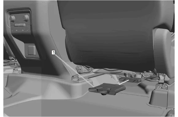 Front Floor Panel Carpet Replacement (with Front Floor Speaker) — figure 3