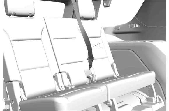 Headlining Rear Trim Panel Replacement (LWB) — figure 18