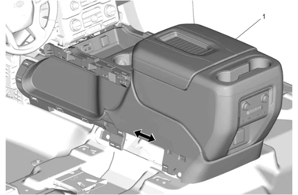 Instrument Panel Accessory Bezel Replacement (with DCH, DCK, D07) — figure 19