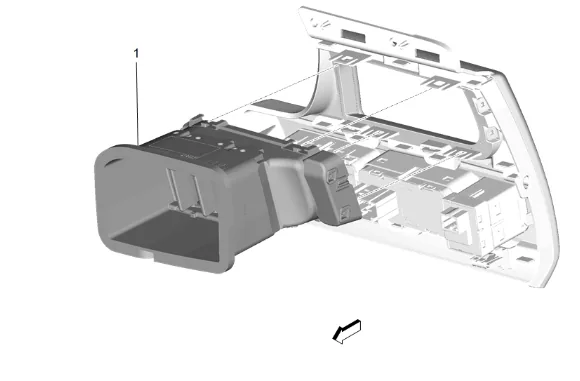 Instrument Panel Trim Pad Replacement - Left Side — figure 5
