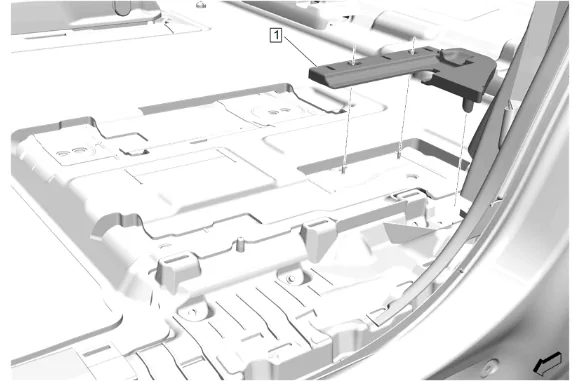 Rear Floor Mat Replacement — figure 3
