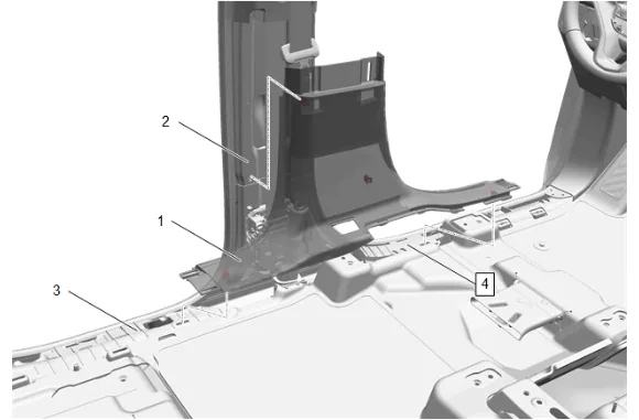 Rear Floor Mat Replacement — figure 6