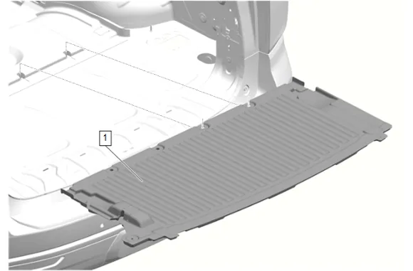 Rear Floor Mat Replacement — figure 11
