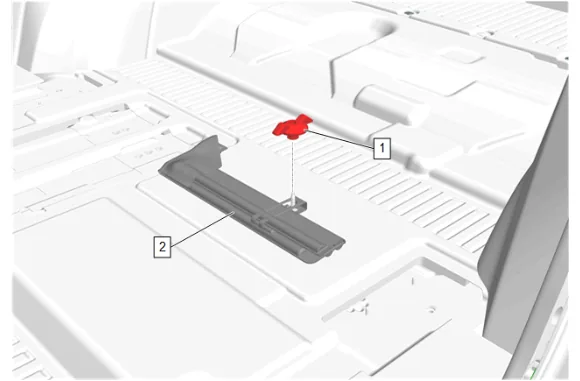 Rear Floor Mat Replacement — figure 12