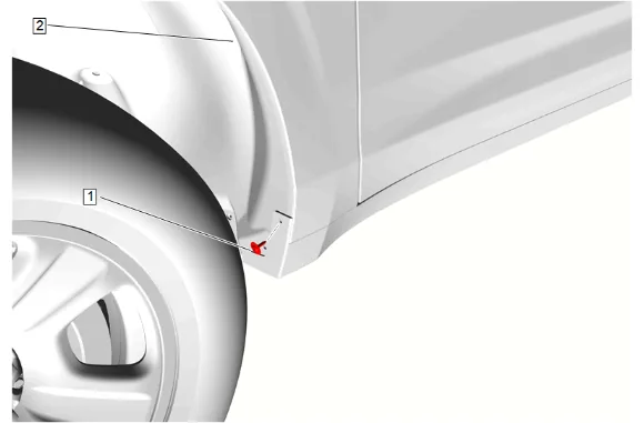 Rocker Panel Front Molding Replacement (BVE) — figure 5