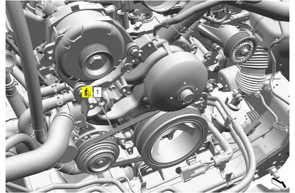 Air Conditioning Clutch Replacement (L84, L87) — figure 7
