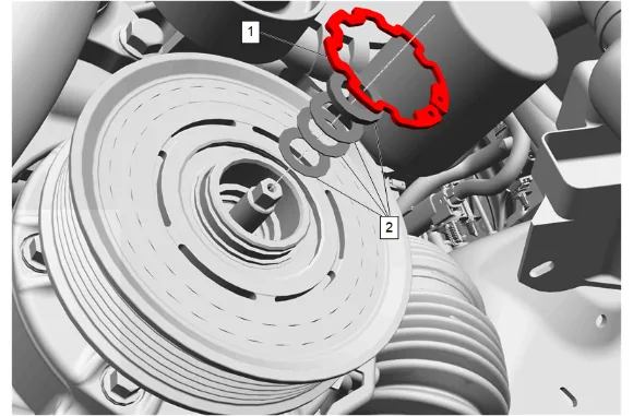 Air Conditioning Clutch Replacement (LM2) — figure 4