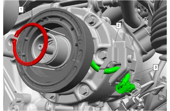 Air Conditioning Clutch Replacement (LM2) — figure 6
