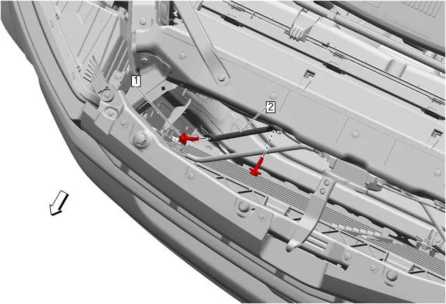 Air Conditioning Compressor and Condenser Hose Replacement (L84_L87) — figure 12