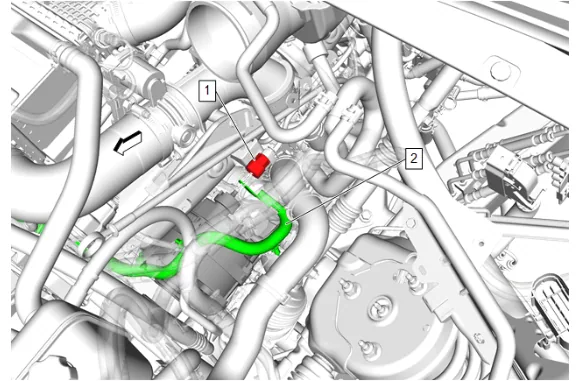 Air Conditioning Compressor Replacement (LM2, 4WD) — figure 7