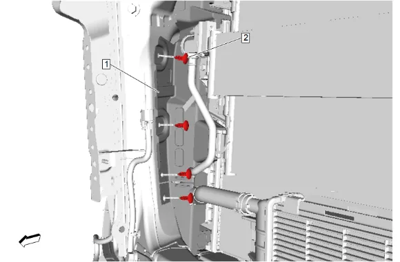 Air Conditioning Condenser Replacement (LM2) — figure 20