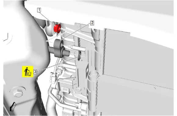Air Conditioning Condenser Replacement (LM2) — figure 28