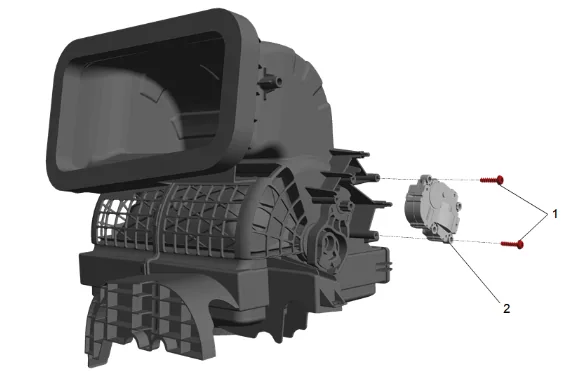 Air Inlet Housing Replacement — figure 5