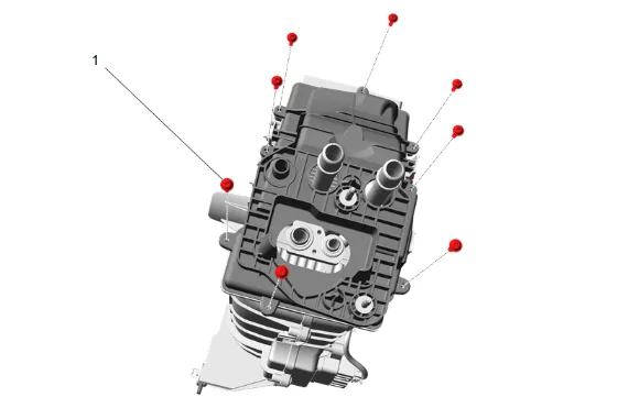Heater and Air Conditioning Evaporator and Blower Lower Case Replacement (C69) — figure 4