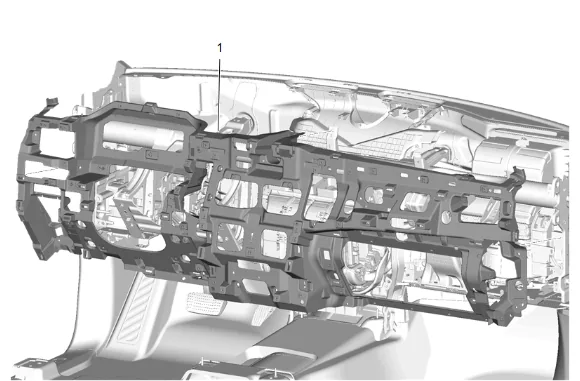 Heater and Air Conditioning Evaporator and Blower Module Removal and Installation — figure 5