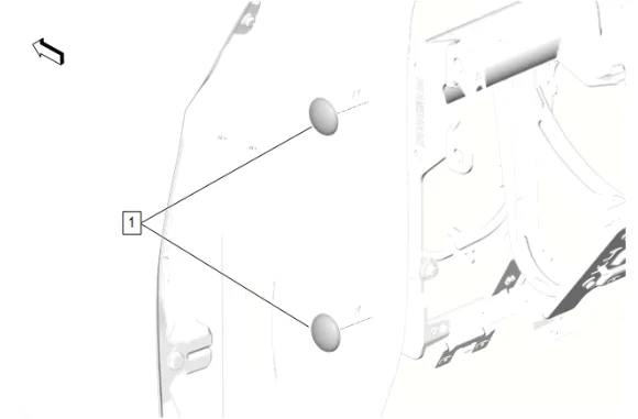 Heater and Air Conditioning Evaporator and Blower Module Removal and Installation — figure 11