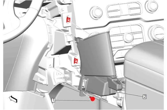 Heater and Air Conditioning User Interface Control Replacement (with D07) — figure 11