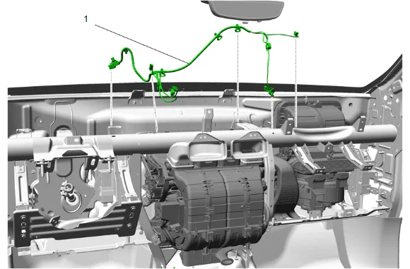 Heater Wiring Harness Replacement — figure 4