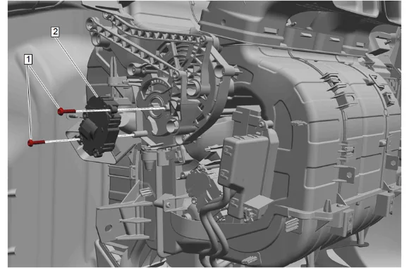 Mode Control Cam Replacement — figure 18