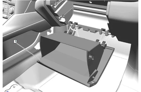 Passenger Compartment Air Filter Replacement — figure 2