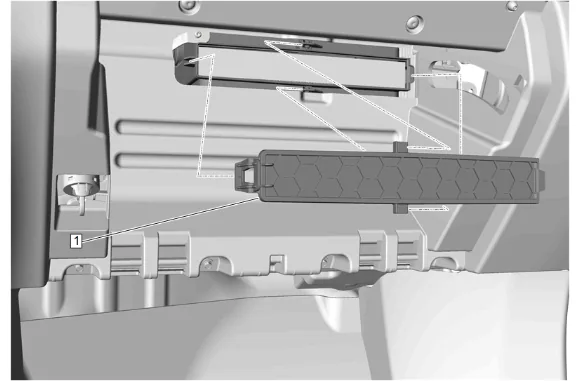 Passenger Compartment Air Filter Replacement — figure 3