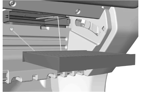Passenger Compartment Air Filter Replacement — figure 4