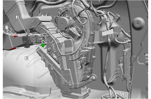 Rear Programmable Mode Valve Actuator Replacement (with C69, 9C1) — figure 14