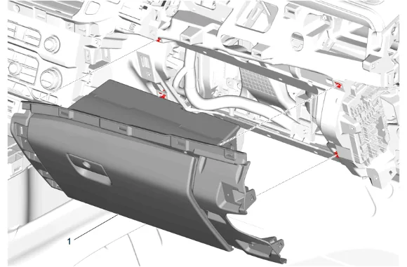 Temperature Valve Actuator Replacement - Right Side — figure 11