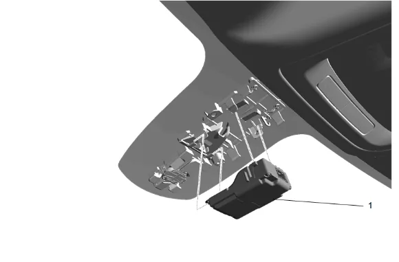 Windshield Outside Moisture_Ambient Light and Humidity Sensor Replacement — figure 4