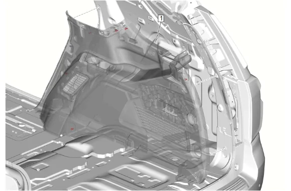 Accessory AC and DC Power Control Module Replacement (without 9C1) — figure 12