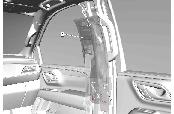 Luggage Carrier Side Rail Replacement - Right Side — figure 6