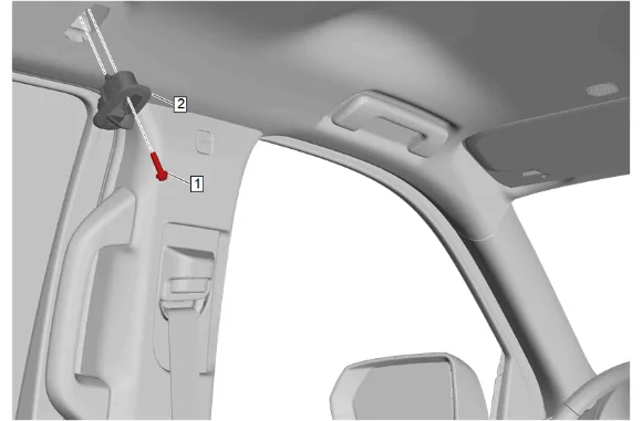 Sunroof Control Module Replacement (Long Wheel Base) — figure 5