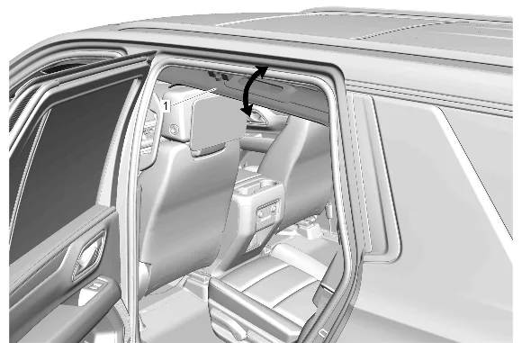 Sunroof Control Module Replacement (Long Wheel Base) — figure 7